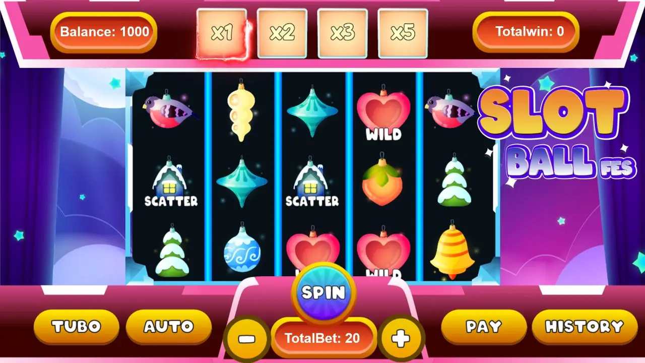 Christmas Balls Slot Machine