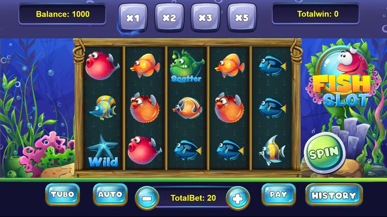 Fish Frenzy Slot Machine