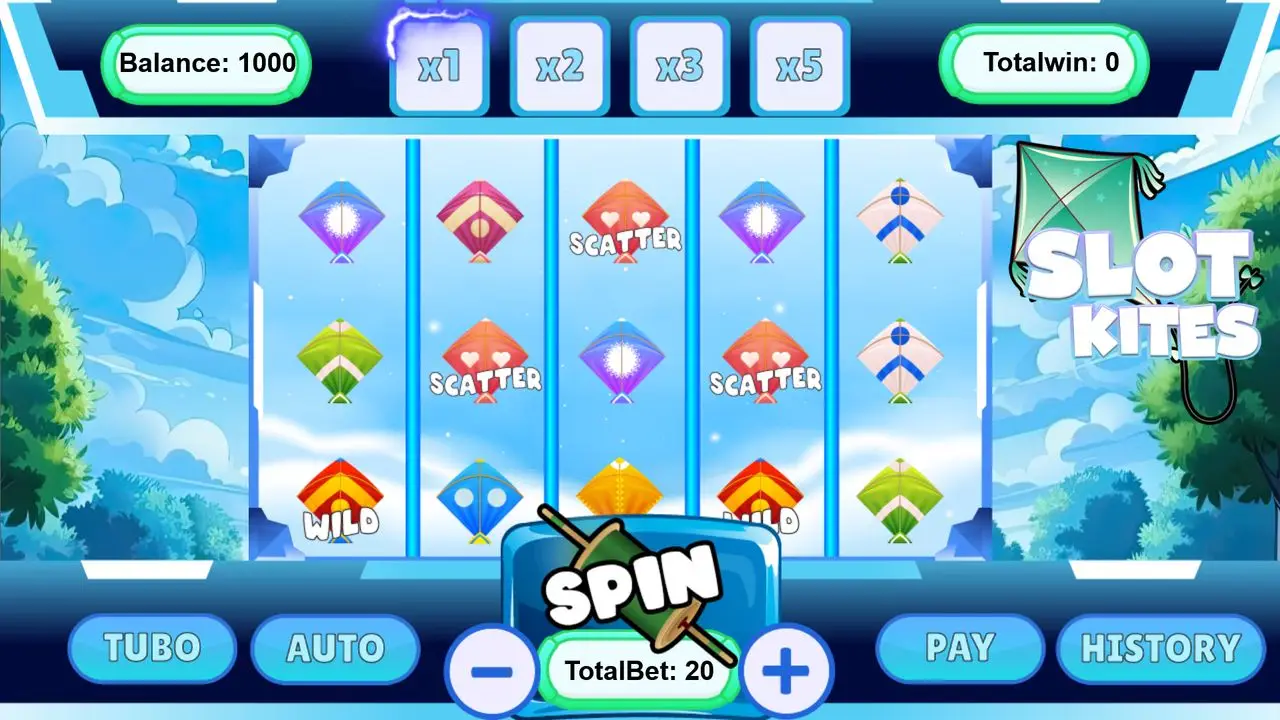 Sky Kites Slot Machine