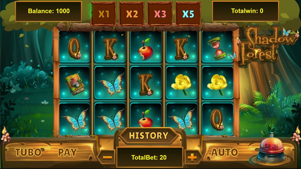 5-reel Shadow Forest online slots